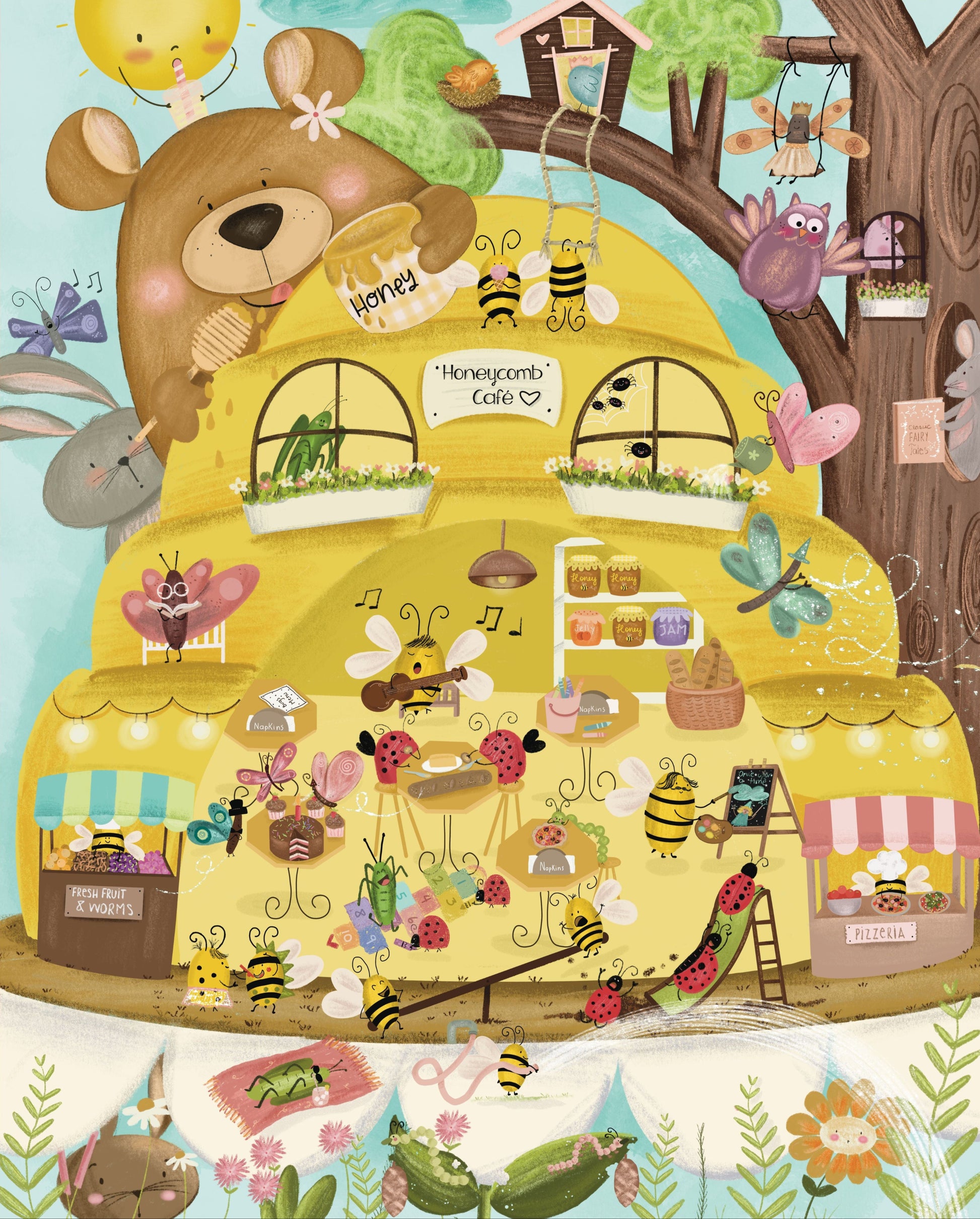 Honeycomb Café 200 Piece Puzzle