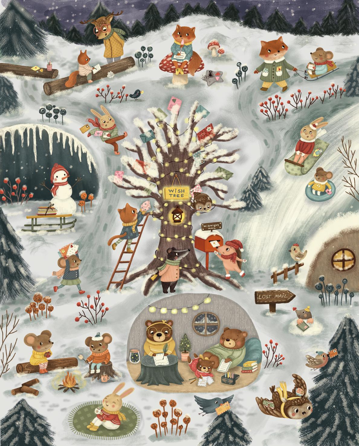 Midnight Mail 500 Piece – Once Upon a Puzzle