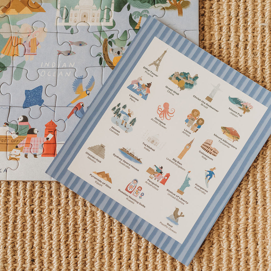 Around the World! A Look & Find Adventure 100 Piece