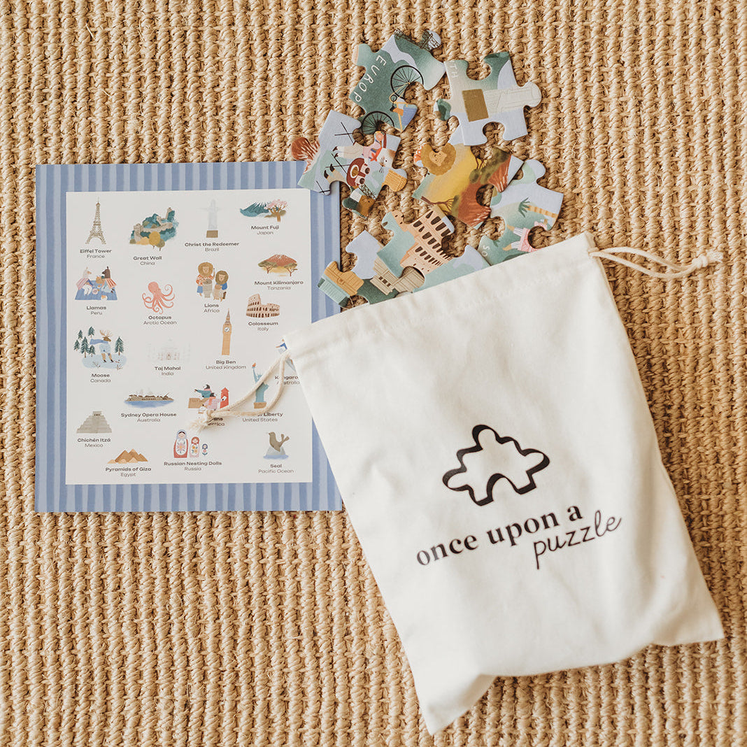 Around the World! A Look & Find Adventure 100 Piece