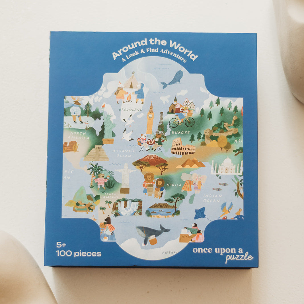 Around the World! A Look & Find Adventure 100 Piece